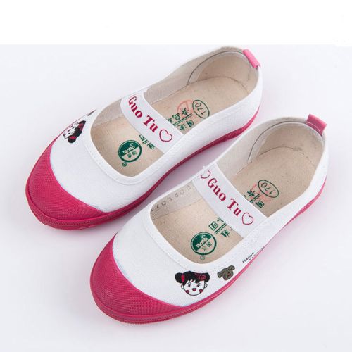 Baskets enfants en toile pour printemps - Ref 1019888