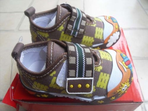 Baskets enfants en toile pour Toute saison - semelle caoutchouc Ref 1020066