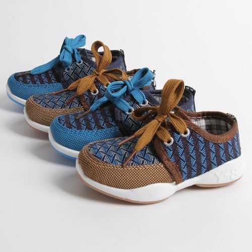 Baskets enfants en toile pour Toute saison - semelle caoutchouc Ref 1020222