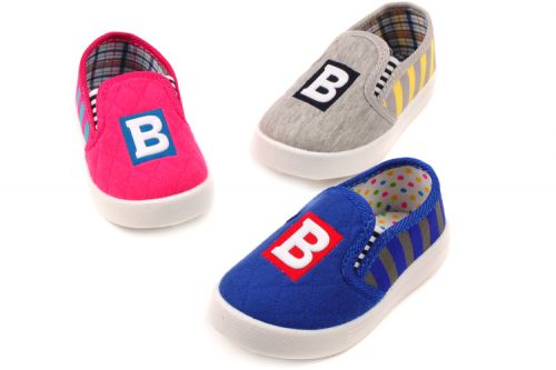 Baskets enfants pour printemps - semelle caoutchouc Ref 1020264