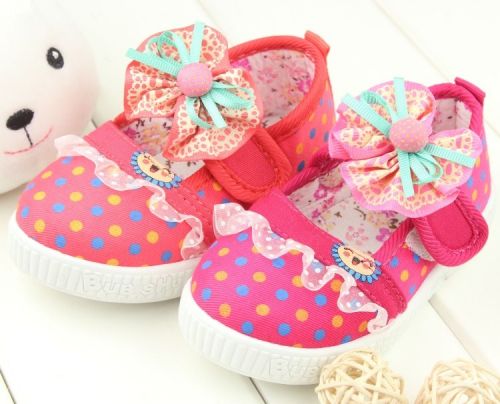 Baskets enfants pour printemps - semelle caoutchouc Ref 1020498
