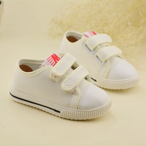 Baskets enfants en toile pour printemps - semelle caoutchouc Ref 1021181