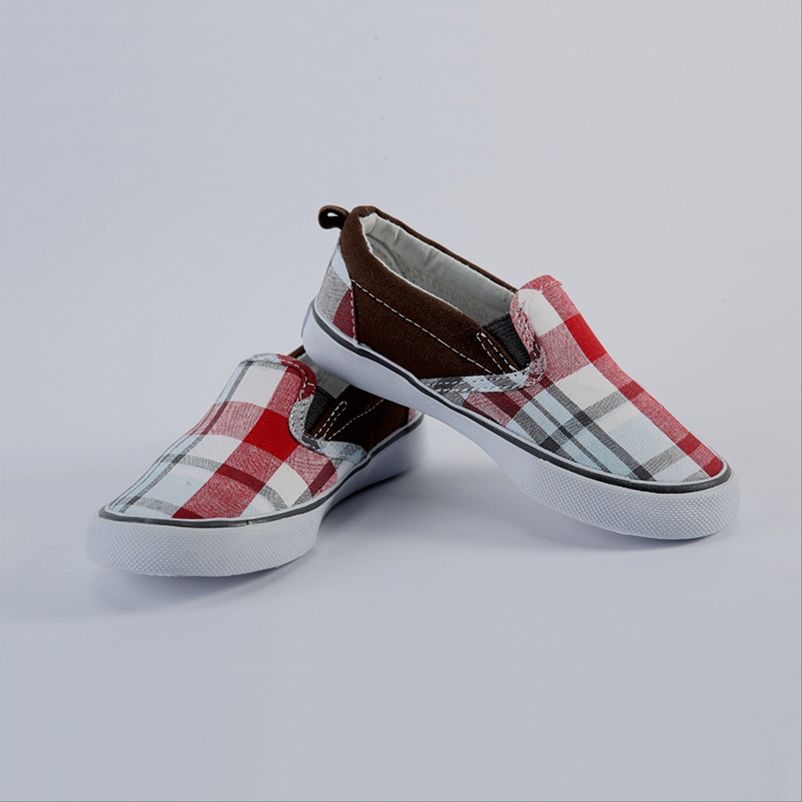 Baskets enfants en toile pour printemps - semelle caoutchouc Ref 1021263