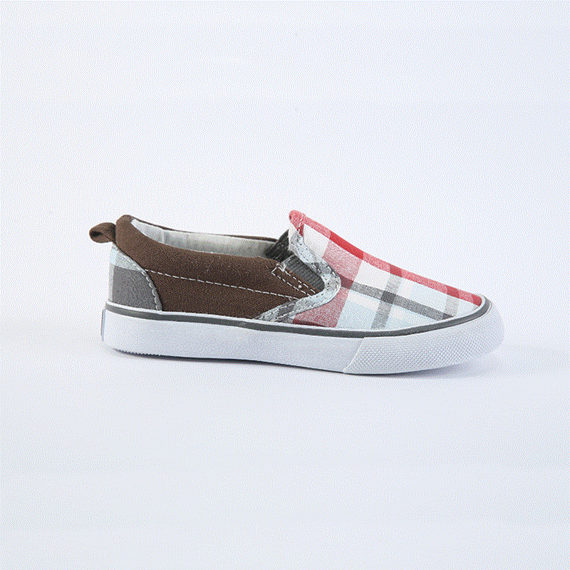 Baskets enfants en toile pour printemps - semelle caoutchouc Ref 1021497