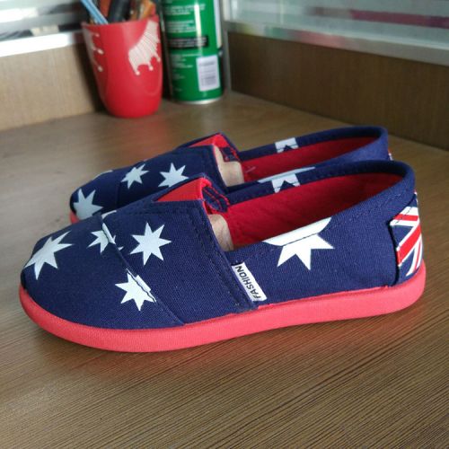 Baskets enfants en toile pour printemps - semelle caoutchouc naturel Ref 1021725