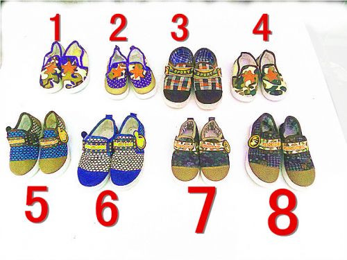 Baskets enfants en toile pour printemps - semelle caoutchouc Wear Ref 1022486