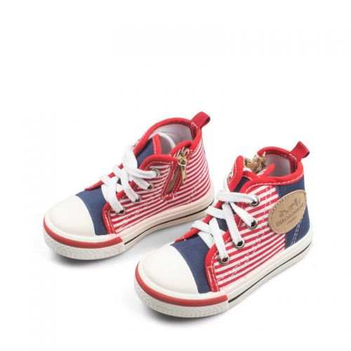 Baskets enfants en toile pour printemps - semelle fond composite Ref 1023702