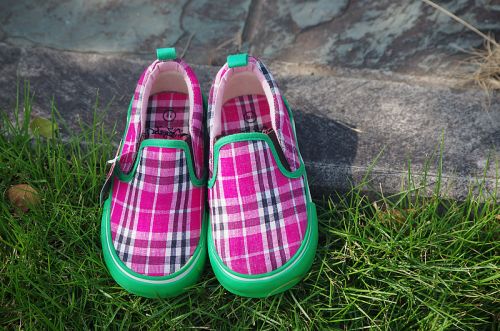 Baskets enfants en toile pour Toute saison - semelle caoutchouc Ref 1023829