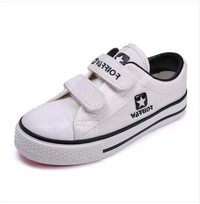Baskets enfants en toile WARRIOR pour printemps - semelle caoutchouc Ref 1023879