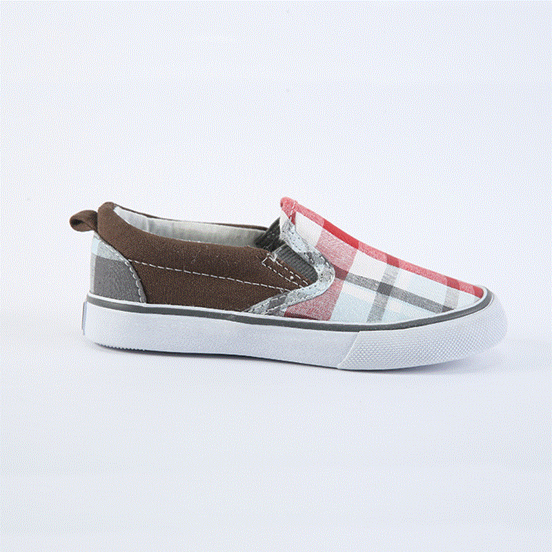 Baskets enfants en toile pour printemps - semelle caoutchouc Ref 1023978