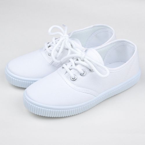 Baskets enfants en toile pour Toute saison - semelle caoutchouc Ref 1023985