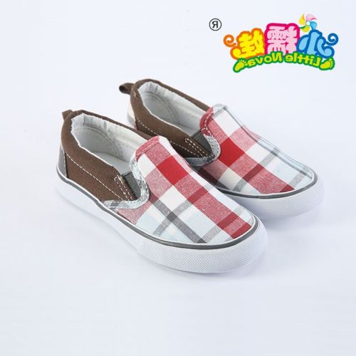 Baskets enfants en toile pour printemps - semelle caoutchouc Ref 1023993