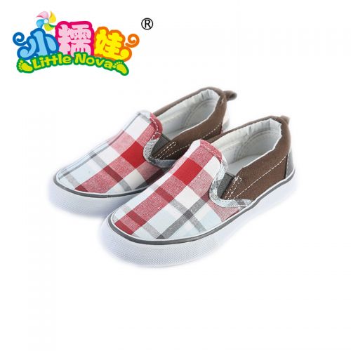 Baskets enfants en toile pour printemps - semelle caoutchouc Ref 1023994