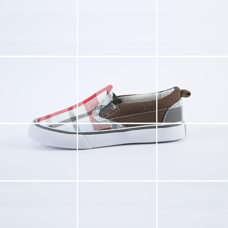 Baskets enfants en toile pour printemps - semelle caoutchouc Ref 1024110