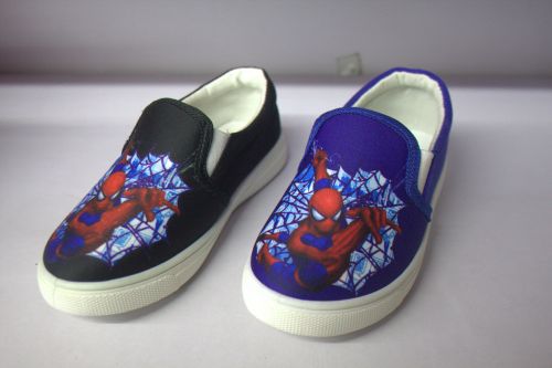 Baskets enfants en toile pour printemps - Ref 1024190