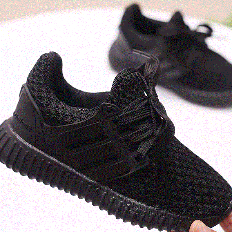 Baskets enfants en toile pour printemps - semelle caoutchouc naturel Ref 1024434