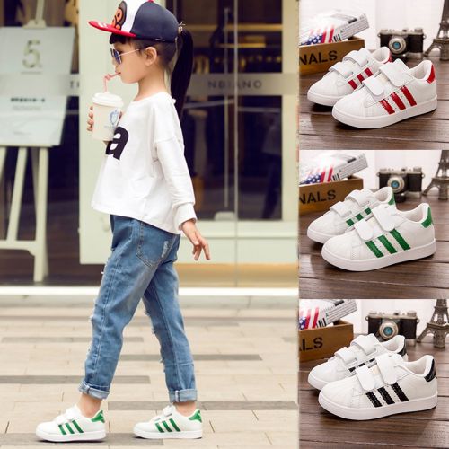 Baskets enfants en toile pour printemps - semelle caoutchouc Ref 1026012