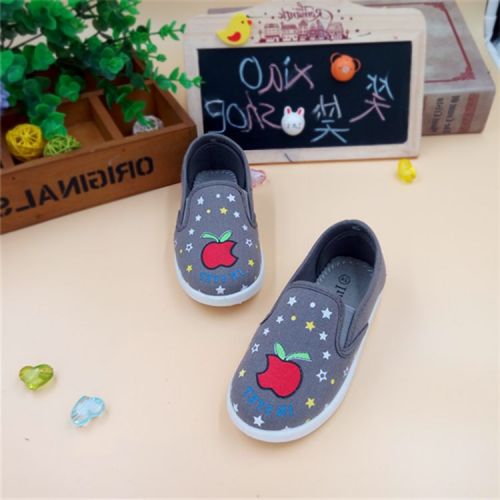 Baskets enfants en toile pour Toute saison - semelle caoutchouc naturel Ref 1026642