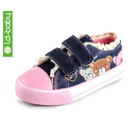Baskets enfants en toile LADINBABY pour Toute saison - semelle caoutchouc Ref 1027010