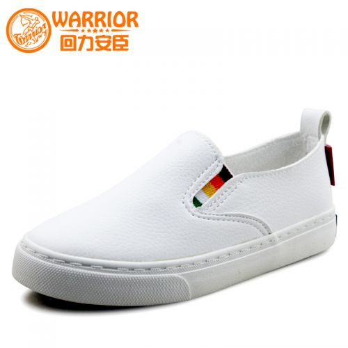 Baskets enfants en similicuir WARRIOR pour printemps - semelle caoutchouc Ref 1027571