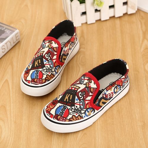 Baskets enfants en toile WARRIOR pour printemps - semelle caoutchouc Wear Ref 1028013