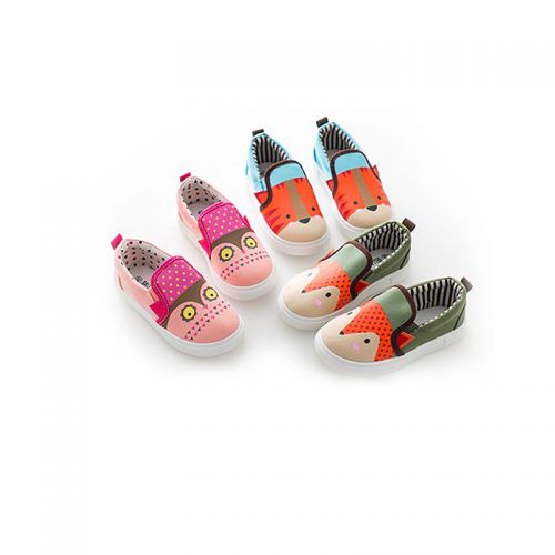Baskets enfants en toile pour printemps - semelle caoutchouc Ref 1028499