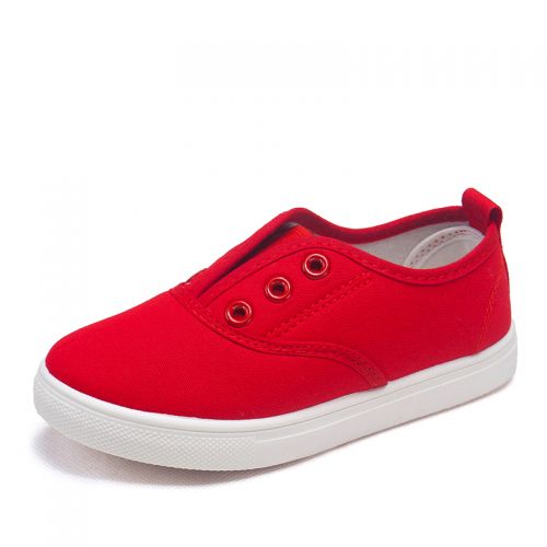 Baskets enfants en toile MEED rivet pour printemps - semelle Ref 1029766