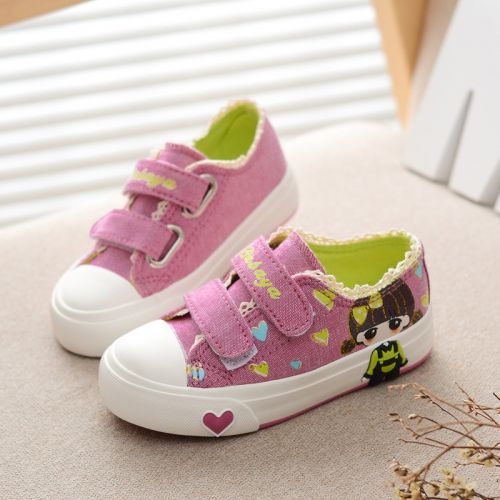 Baskets enfants pour printemps - semelle caoutchouc Ref 1029801