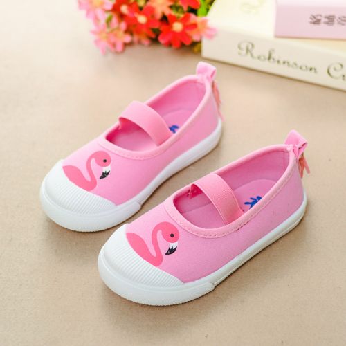 Baskets enfants en toile pour printemps - semelle caoutchouc naturel Ref 1029818