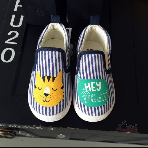 Baskets enfants en tissu pour printemps - Ref 1029931