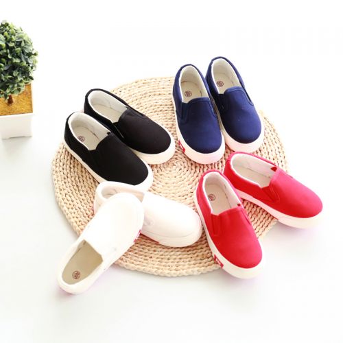 Baskets enfants en toile DOLL TOWN pour printemps - Ref 1030046