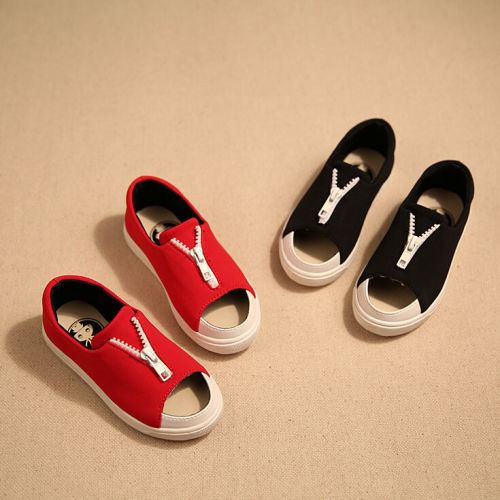 Baskets enfants en toile pour printemps - semelle caoutchouc Wear Ref 1030360