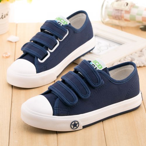 Baskets enfants en toile pour Toute saison - semelle caoutchouc Ref 1030565