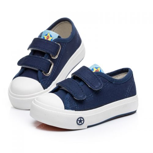 Baskets enfants en toile pour Toute saison - semelle caoutchouc Ref 1030569