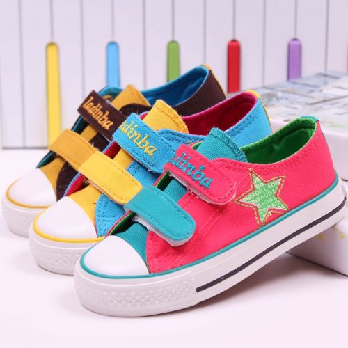 Baskets enfants pour printemps - semelle caoutchouc Ref 1030955