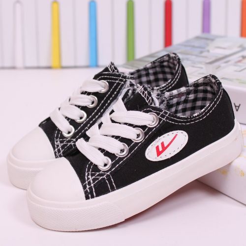 Baskets enfants en toile WARRIOR pour printemps - semelle caoutchouc Ref 1031019