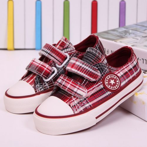 Baskets enfants en toile WARRIOR pour printemps - semelle caoutchouc Ref 1031200