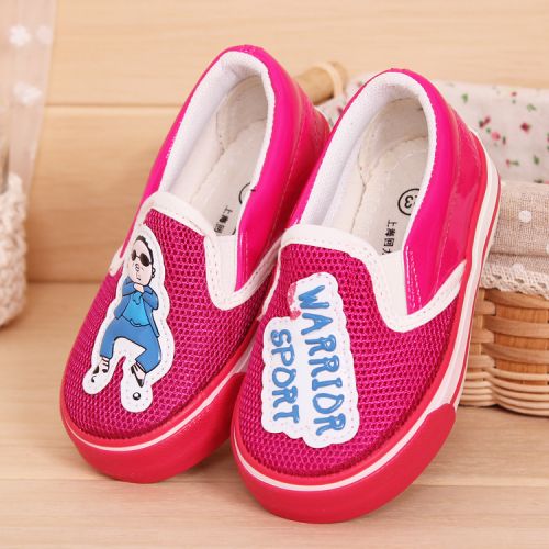 Baskets enfants en toile WARRIOR pour printemps - semelle caoutchouc Ref 1031223