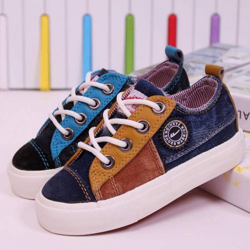 Baskets enfants en toile WARRIOR pour printemps - semelle caoutchouc Ref 1031250