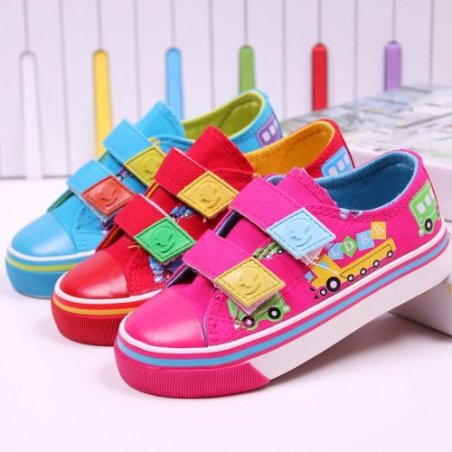 Baskets enfants pour printemps - semelle caoutchouc Ref 1031272