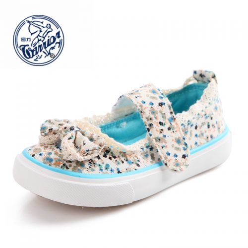 Baskets enfants en toile WARRIOR pour printemps - semelle caoutchouc Ref 1032639