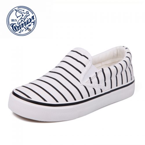 Baskets enfants en toile WARRIOR pour printemps - semelle caoutchouc Ref 1032685