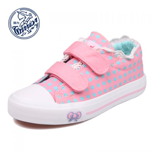 Baskets enfants en toile WARRIOR pour printemps - semelle caoutchouc Ref 1032728