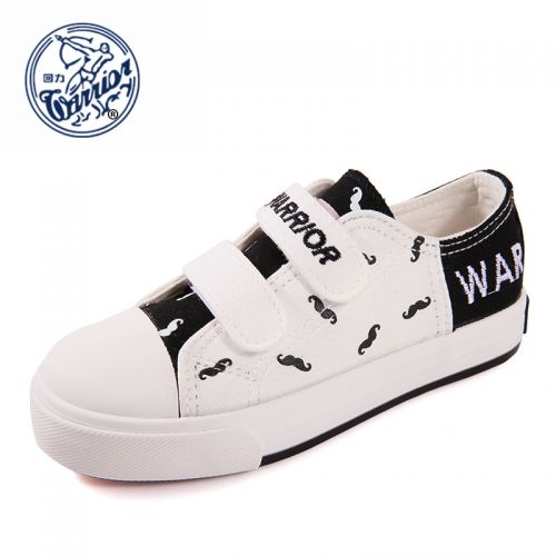 Baskets enfants en toile WARRIOR pour printemps - semelle caoutchouc Ref 1032810