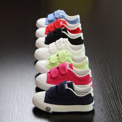 Baskets enfants en toile pour printemps - Ref 1032835