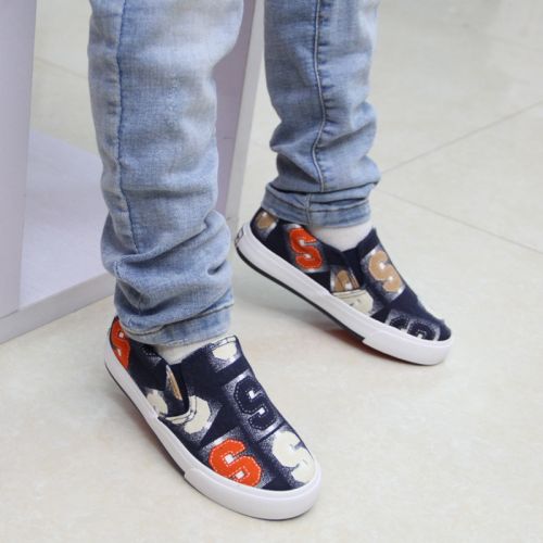 Baskets enfants en toile pour printemps - semelle caoutchouc antidérapant Ref 1032851