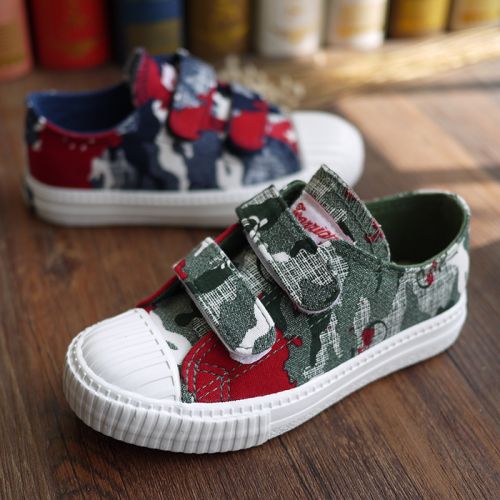 Baskets enfants en toile WARRIOR pour printemps - semelle caoutchouc Ref 1033576