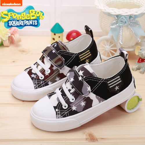 Baskets enfants en toile SPONGEBOB SQUAREPANTS pour Toute saison - Ref 1033772