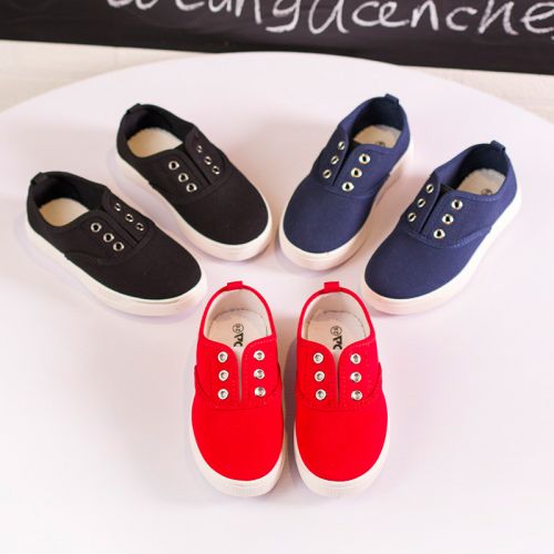 Baskets enfants pour printemps - semelle caoutchouc Ref 1034086