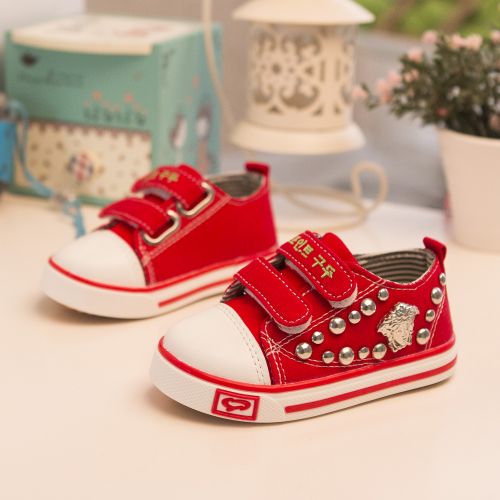 Baskets enfants rivet pour printemps - semelle caoutchouc Ref 1034183